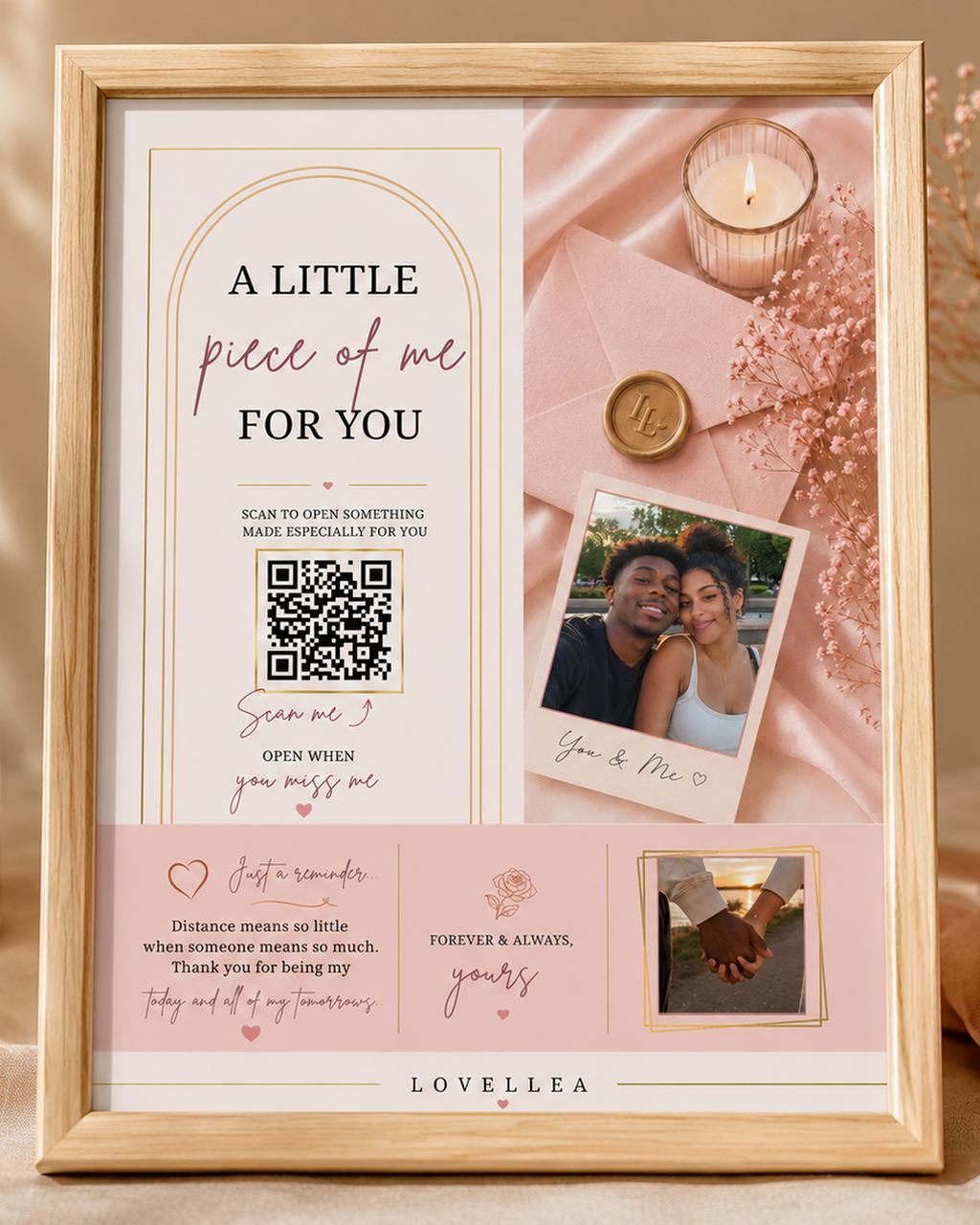 A Little Piece of Us Keepsake